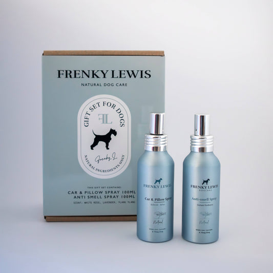 Bil & Pude + Anti-Lugt Spray - Hvid Rose, Lav/Ylang Frenky Lewis B.V.