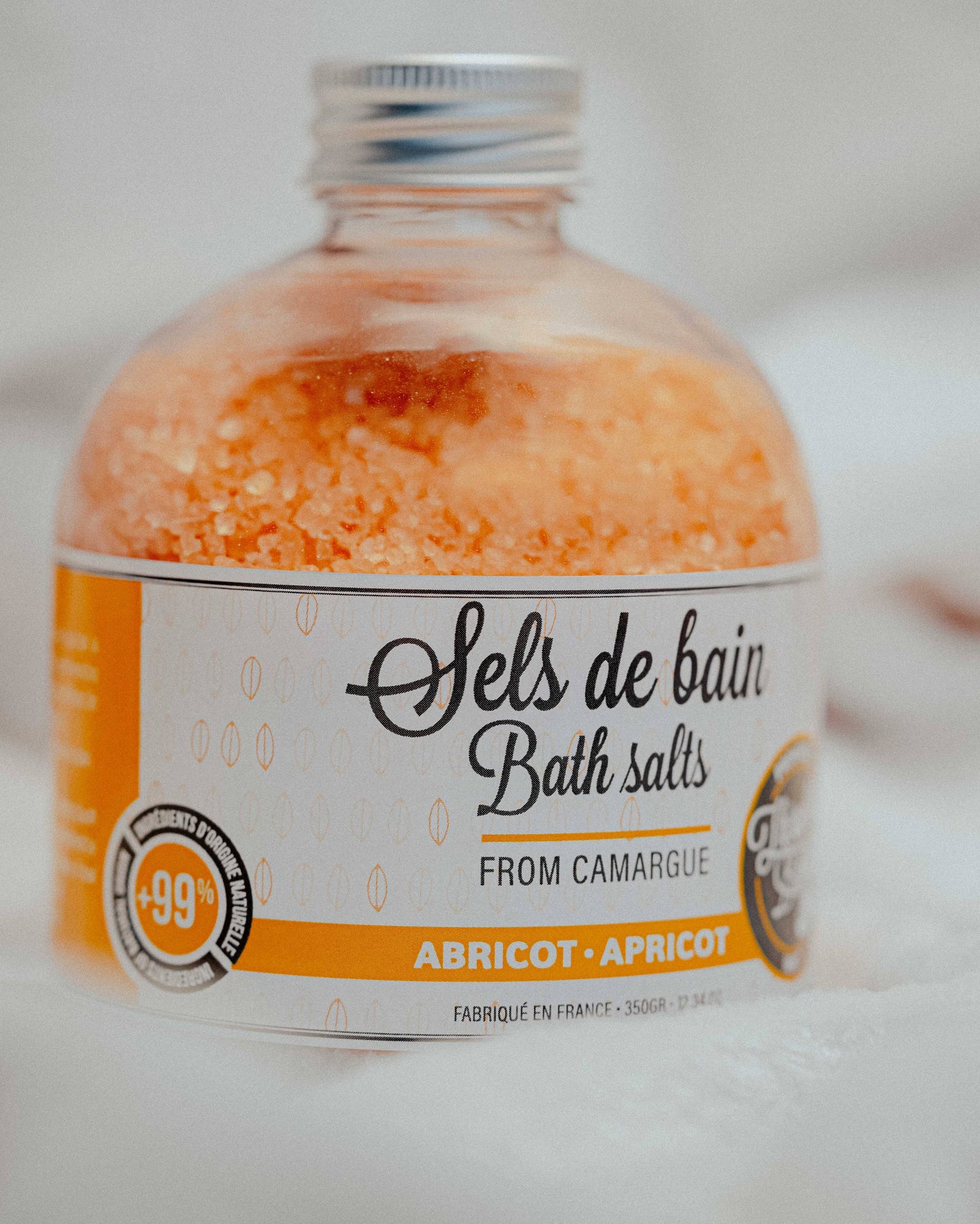 Camargue badesalt med abrikosduft – 350 g | Théophile Berthon Theophile Berthon