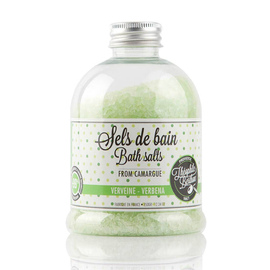 Camargue Badesalt med Verbena – Naturligt Havsalt fra Provence | 350 g Badesalt Theophile Berthon