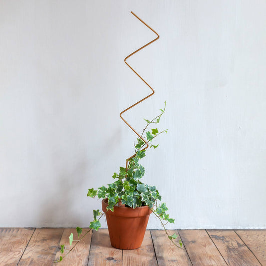 Botanopia Plantepind ZigZag – Guld, Genanvendt Aluminium Botanopia