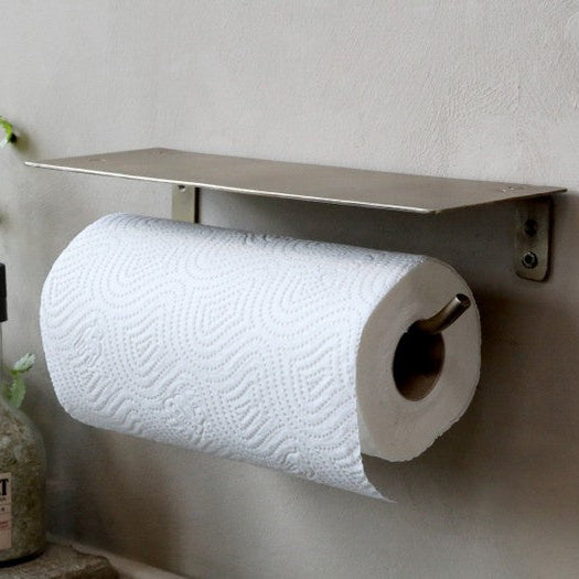 Køkkenrulle Holder Messing med Hylde - Elegant | Éternel Éternel Default Title