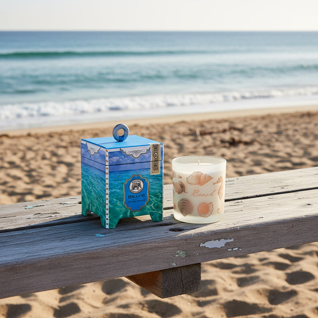 Duftlys Beach - Sojavoks duftlys | Michel Design Works duftlys Michel design works