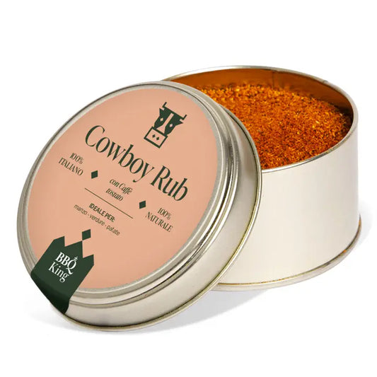 BBQ King Cowboy Rub 70g - Sukkerfri Krydderiblanding til Oksekød BBQ King