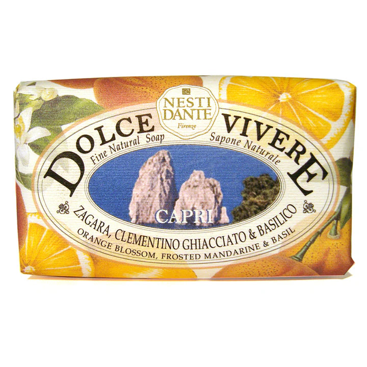 Nesti Dante Dolce Vivere Capri Sæbe 250g Italiensk fast sæbe Nesti Dante