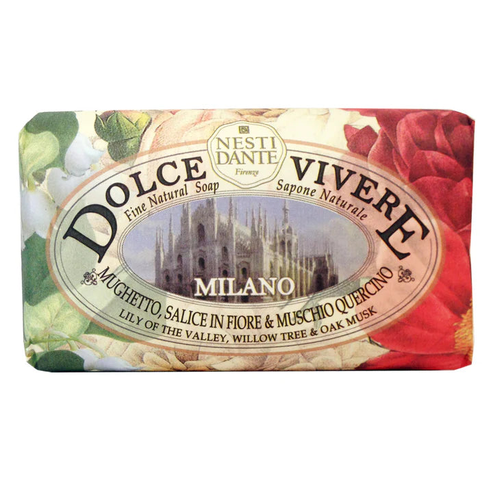 Nesti Dante Dolce Vivere Milano Sæbe 250g Italiensk fast sæbe Nesti Dante
