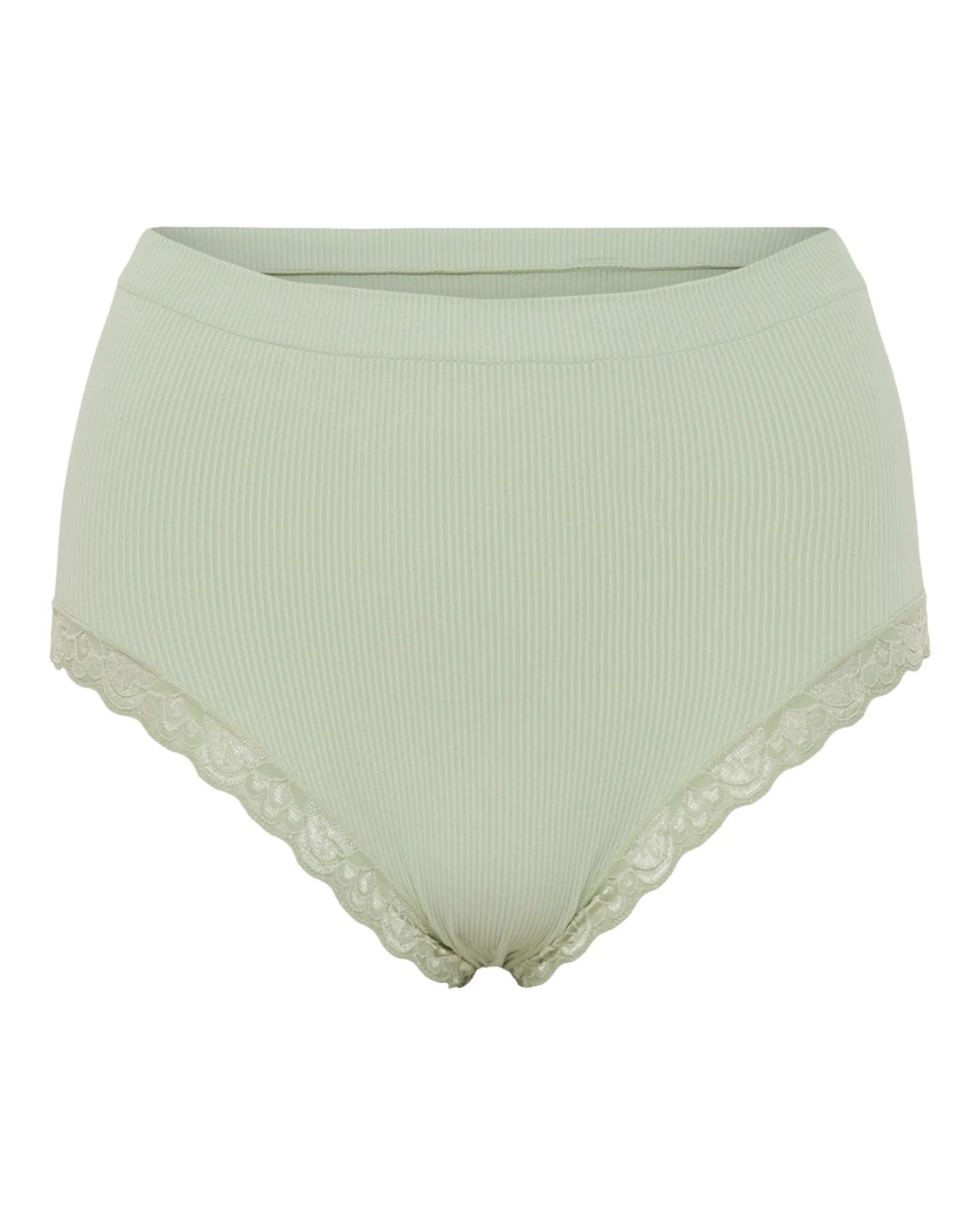 Tim & Simonsen Feline Rib Midi Panties – flere størrelser og farver Tim & Simonsen Menta S/M