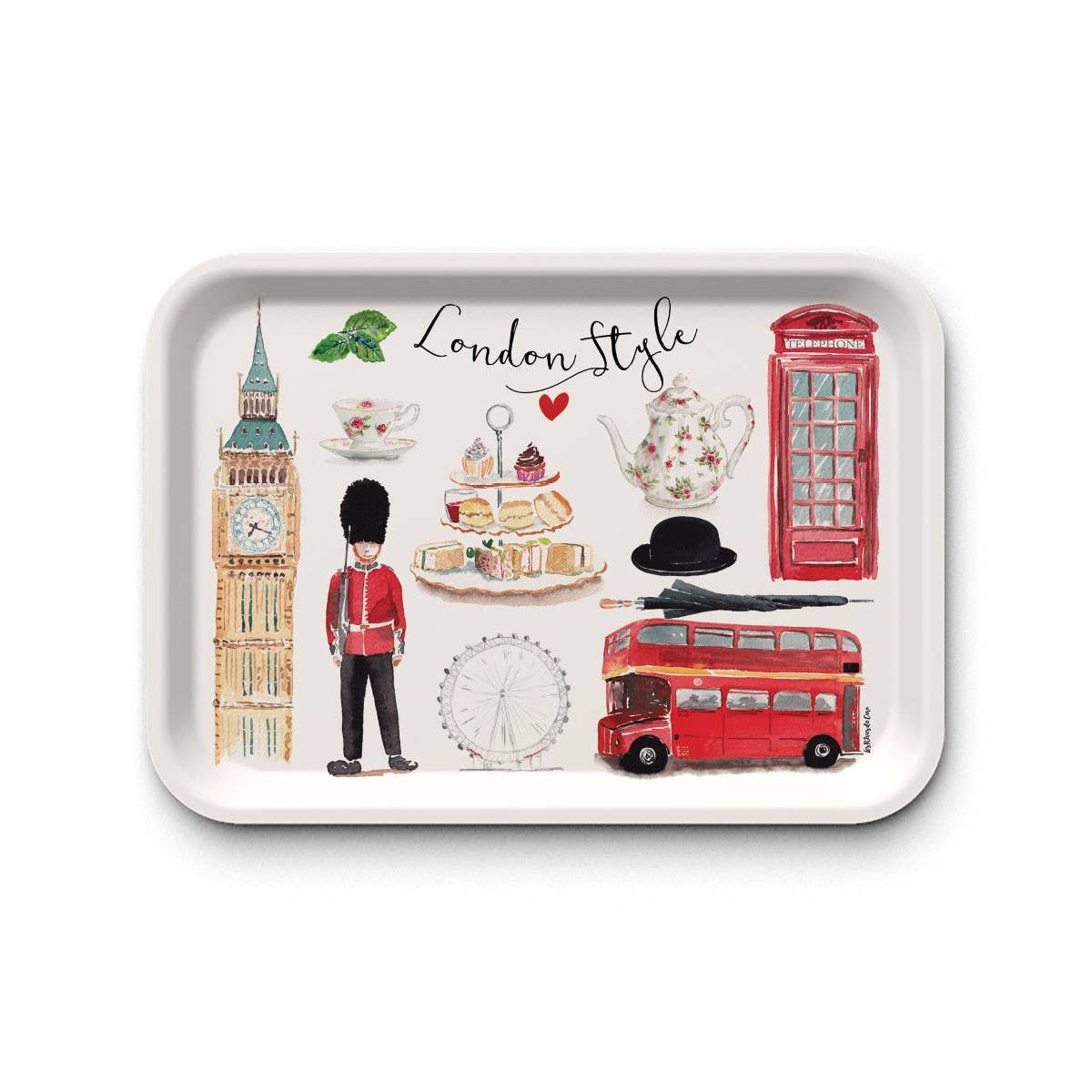 Bakke London stil lavet i Genbrugspapir