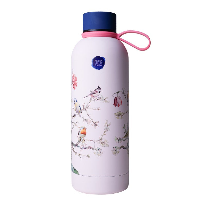 Termoflaske Skovfugle - Isoleret - Rustfrit Stål - 500 ml Heinen Delfts Blauw