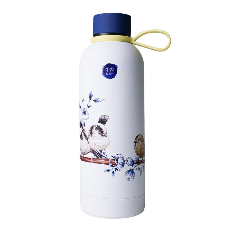 Termoflaske Skovfugle - Isoleret - Rustfrit Stål Heinen Delfts Blauw