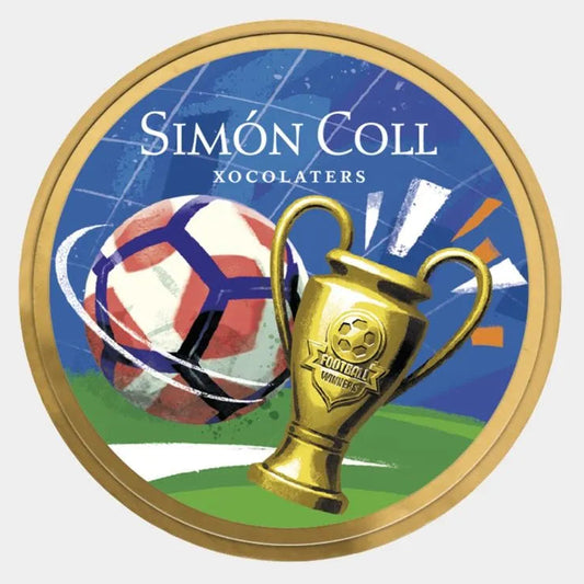 Simón Coll Chokolademedaillon – Fodbold Præmie, 20 g Simon Coll