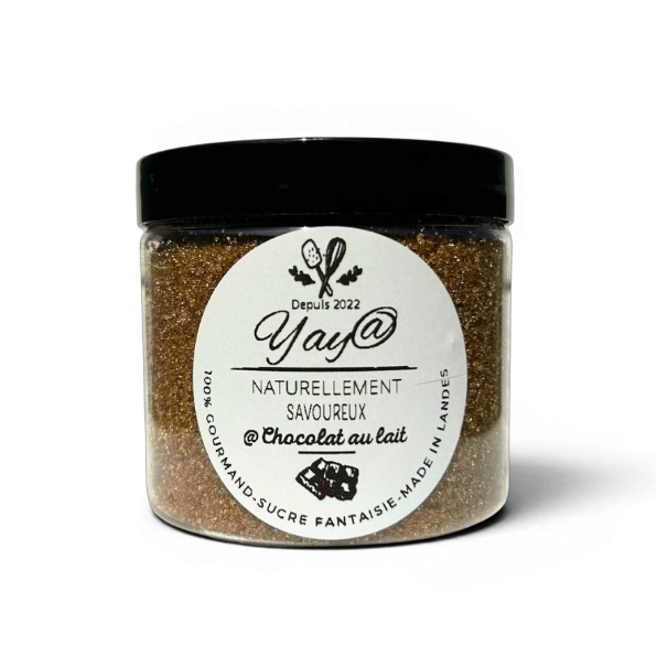 Aromatiseret sukker – Mælkechokolade – 200g | ADG Diffusion Honning & Sødemidler ADG Diffusion