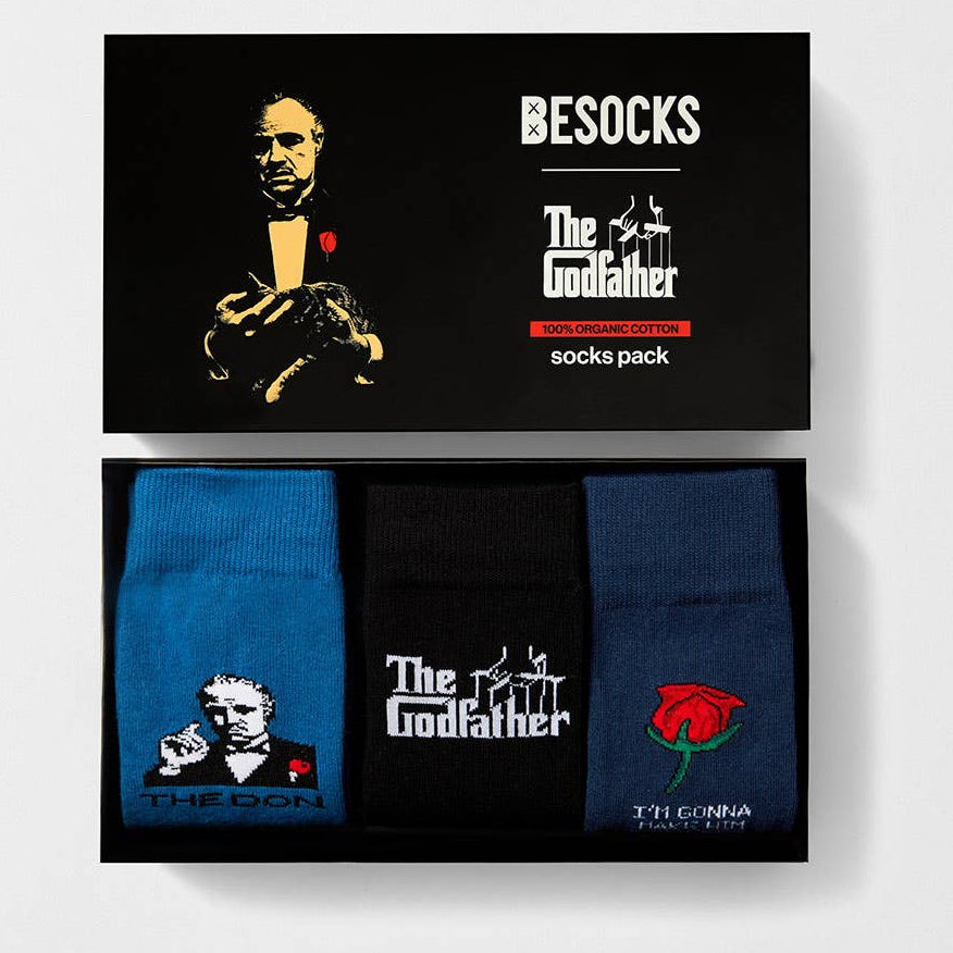 The Godfather sokkepakke - 100 % økologisk bomuld Sokker BESOCKS