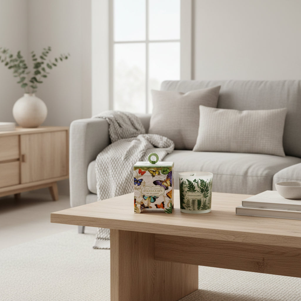 Duftlys Papillon - Håndlavet sojavoks | Michel Design Works duftlys Michel design works