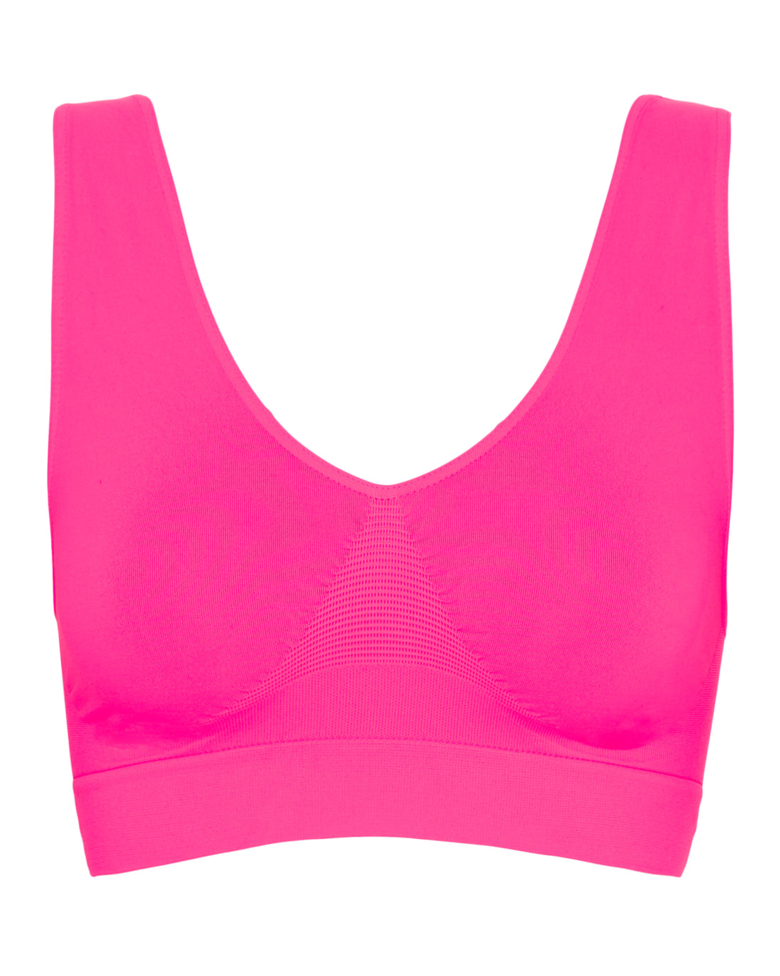 Asta Bralette – Blød & Behagelig BH-top med Brede Stropper Tim & Simonsen Bubble fluo S/M