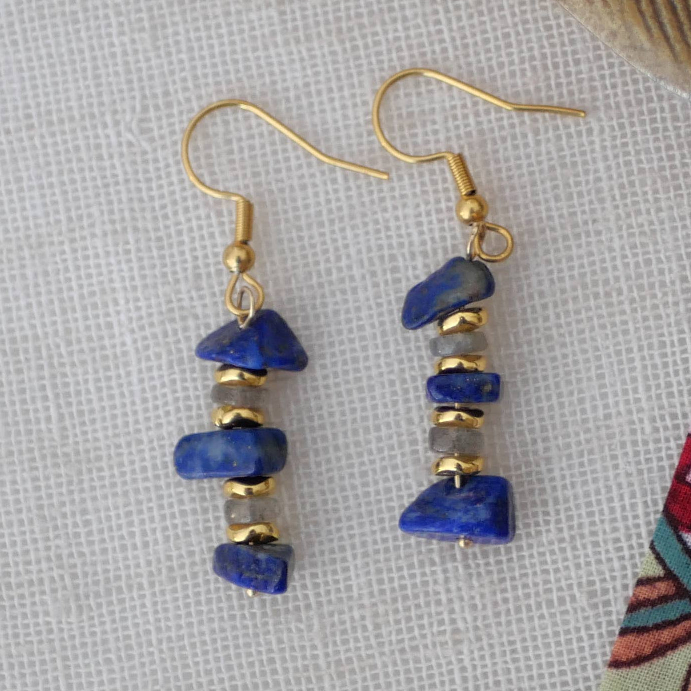 Øreringe Kalinda GINANDGER Lapis