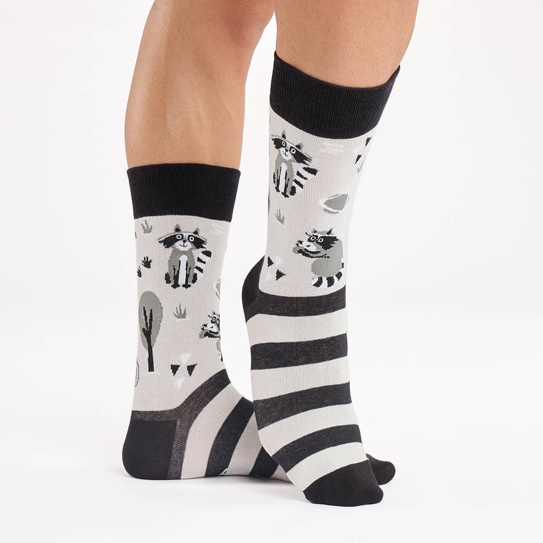 Legende bomuldssokker uden sømme unisex RACCOON Sokker KYLIE CRAZY