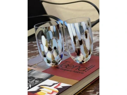 Marble tumbler clear Anna Von Lipa
