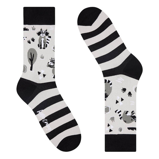 Legende bomuldssokker uden sømme unisex RACCOON KYLIE CRAZY