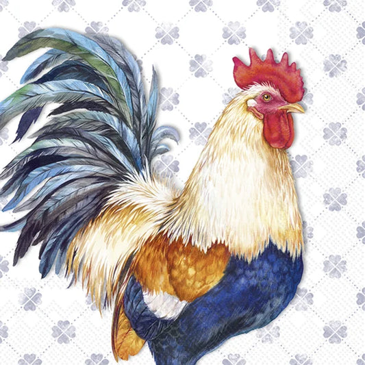 Frokost serviet Albert Rooster Blue