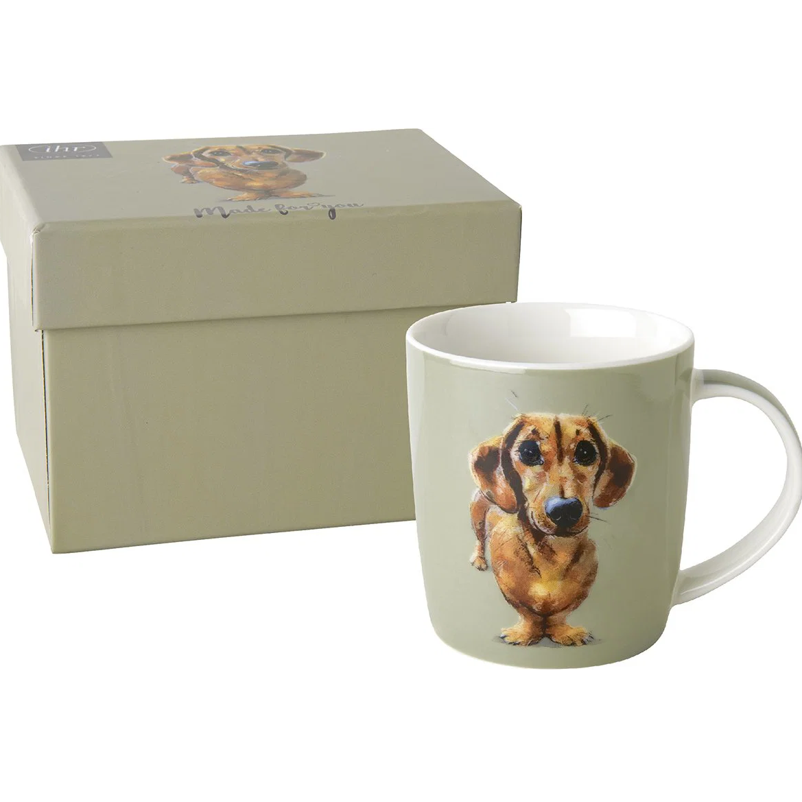 Krus Gravhund Dog Buddy Linen Krus IHR