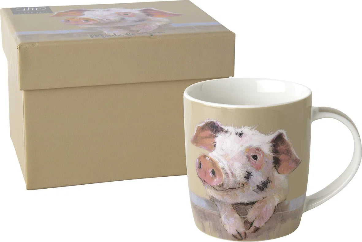 Krus Gris Pig Ruffy L. Brown Krus IHR