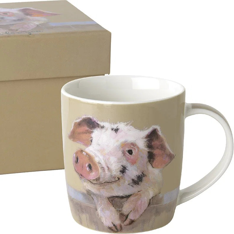 Krus Gris Pig Ruffy L. Brown Krus IHR