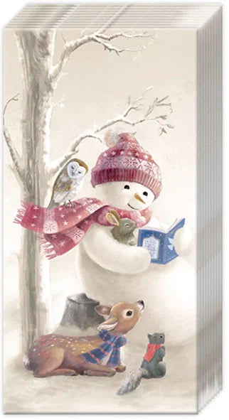 Papirlommetørklæder Bedtime Stories – 21 × 21 cm Papirlommetørklæder IHR
