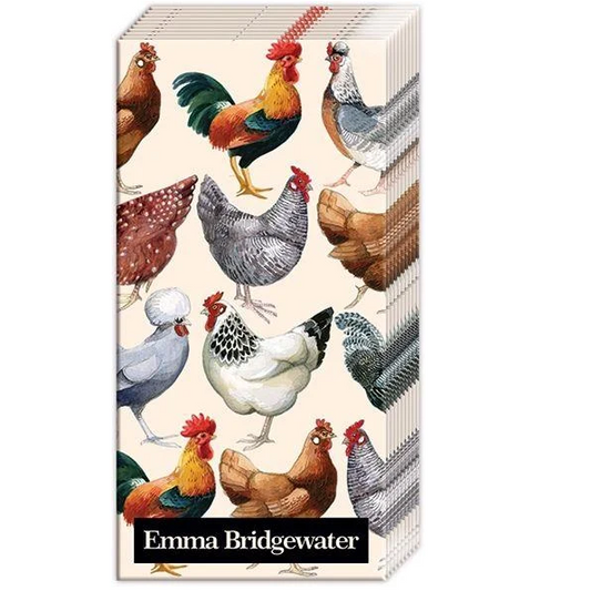 Lommetørklæde Hen And Toast Emma Bridgewater Emma Bridgewater