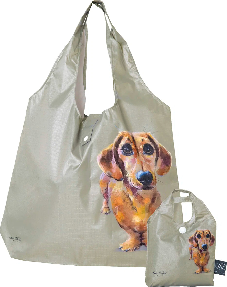 Shopper Gravhund Dog Buddy Linen Shopper IHR