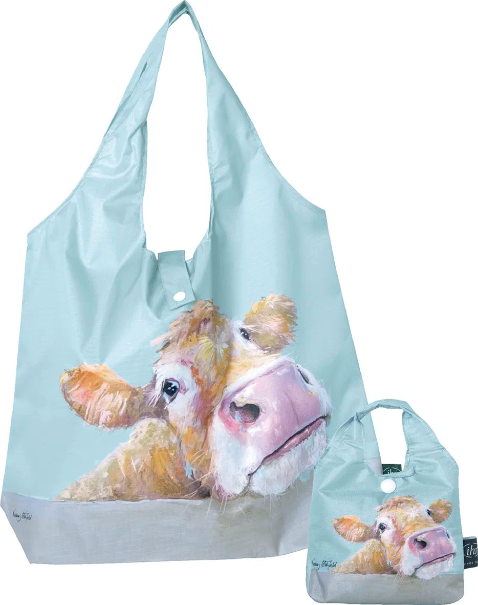 Shopper Ko Cow Bella Light Blue Shopper IHR