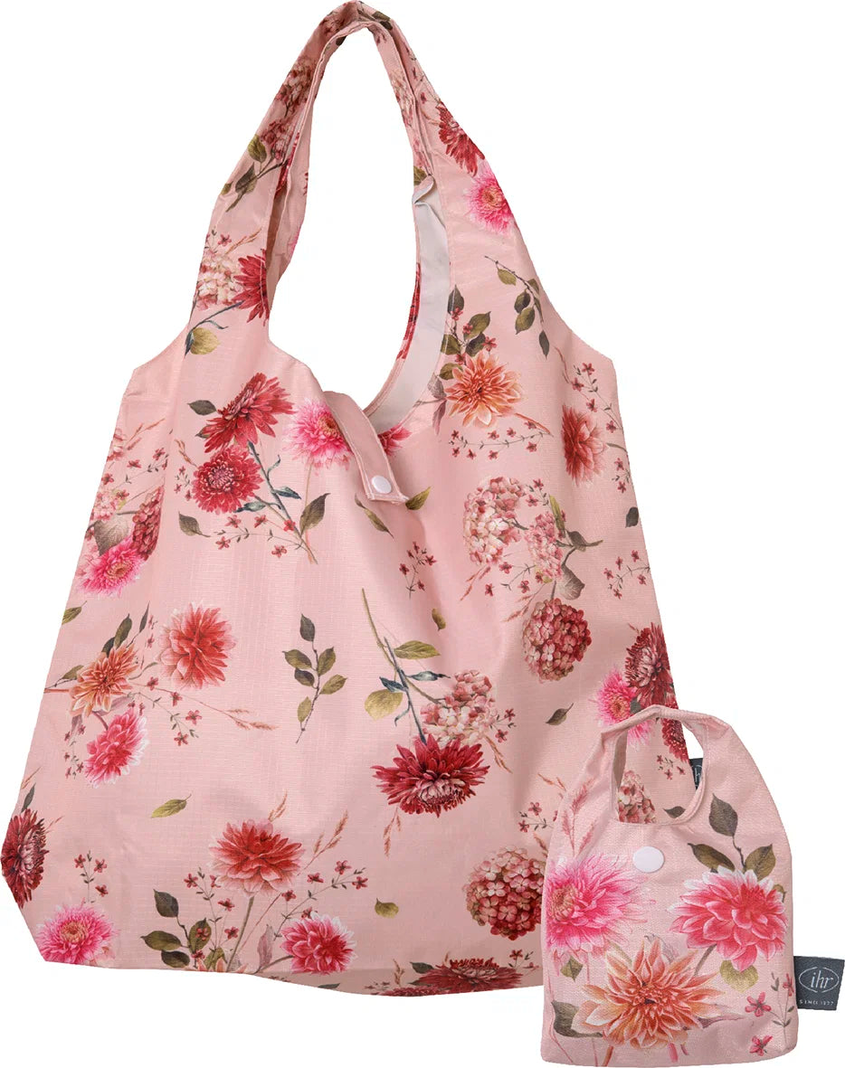 Shopper med efterårsblomster – Autumn Bouquet Oldrose