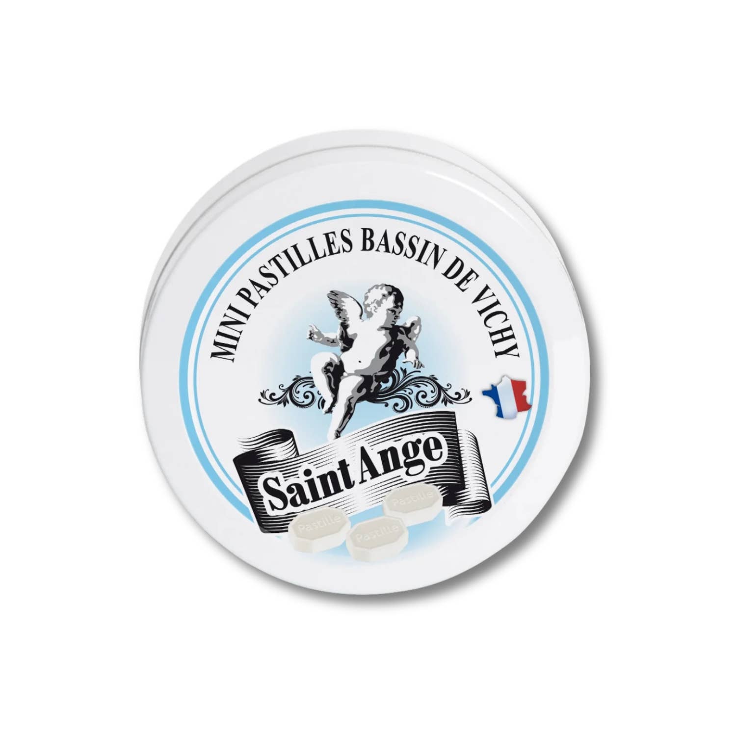 Saint-Ange Vichy Pastiller 50g - Traditionelle Franske pastiller Bonbon-France