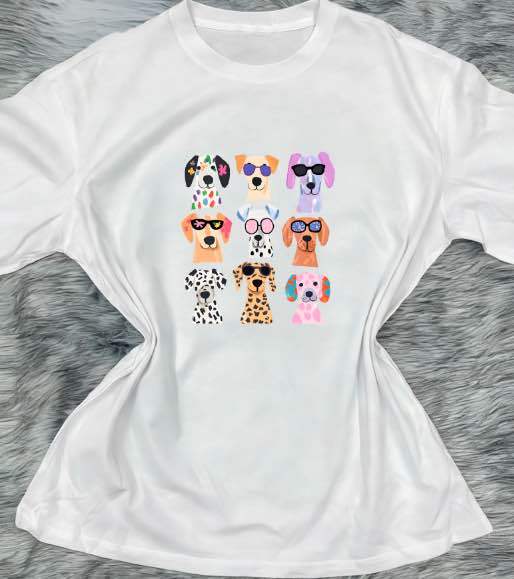 T-shirt i bomuld med trendy print – premium kvalitet JG81 T-shirt ISSYMA
