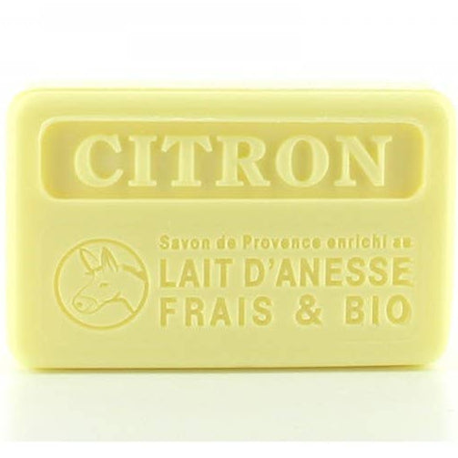 Marseille Æselmælkssæbe Citron 100g - Håndlavet Marseille sæbe Savons.nl - Savon de marseille distributeur