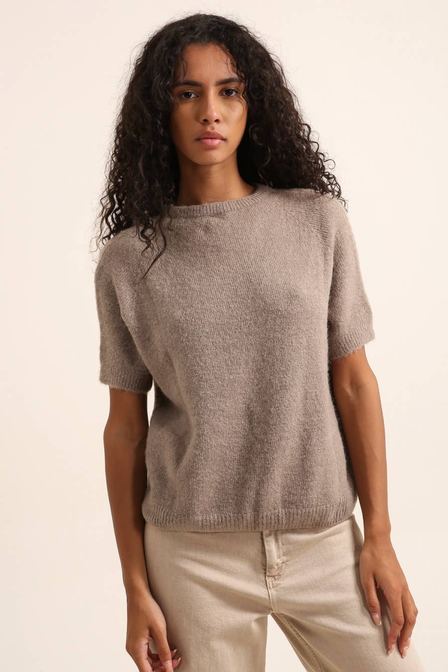 Strik med 3/4 Ærme 30% Alpaka Uld - Flere Farver | LÉA & LUC LÉA & LUC