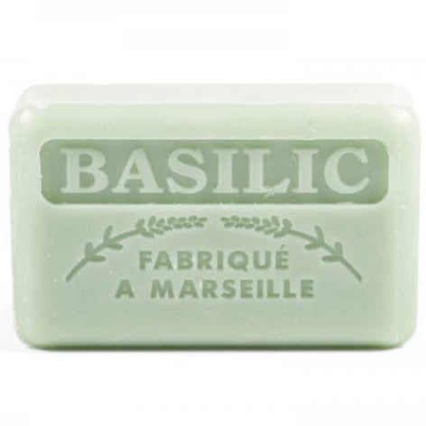 Marseille Sæbe Basilikum 125g - Håndlavet med Sheasmør Marseille sæbe Savons.nl - Savon de marseille distributeur