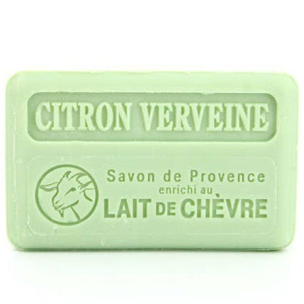Marseille Gedemælkssæbe Citronverbena 100g - Håndlavet Marseille sæbe Savons.nl - Savon de marseille distributeur