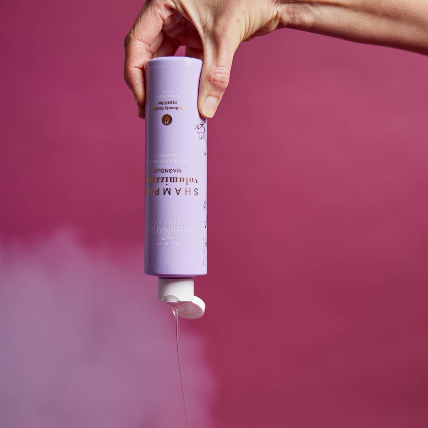 Volumenshampoo 250ml – Magnolia til Fint Hår MaterNatura