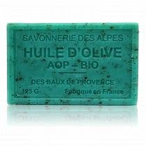 Marseille Sæbe Mynte 125g - Økologisk Olivenolie | Label Provence Nature Marseille sæbe Savons.nl - Savon de marseille distributeur