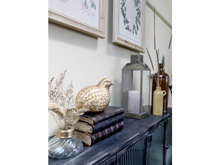 Dekorationsfugl i messing look - Chic Antique Chic Antique