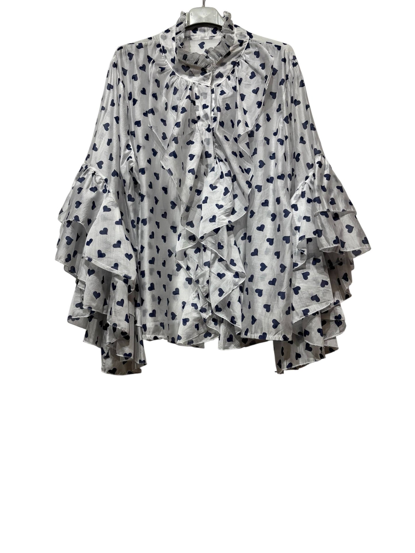 Flæsebluse Tencel fås i flere farver– LINEN & COTTON HOUSE Bluser LINEN & COTTON HOUSE