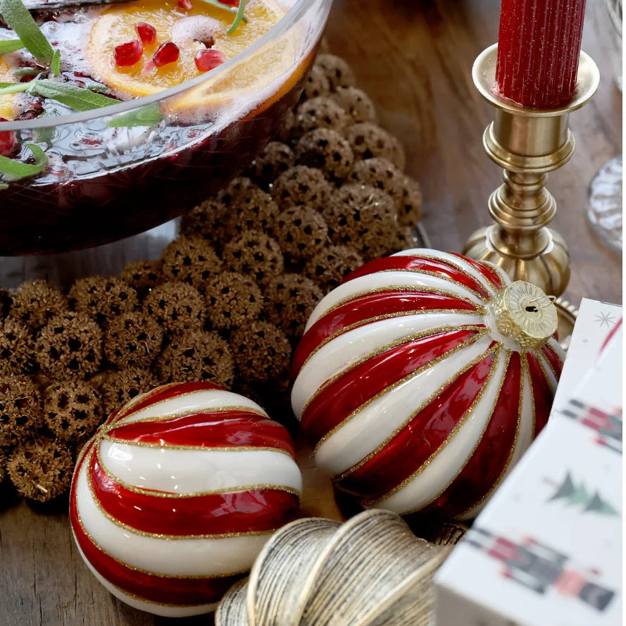 Julekugle antique cherry Chic Antique Chic Antique