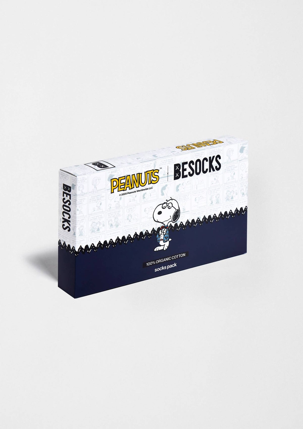 Sokkepakke – Snoopy – Blå og bordeaux – 41–46 | BESOCKS Sokker BESOCKS