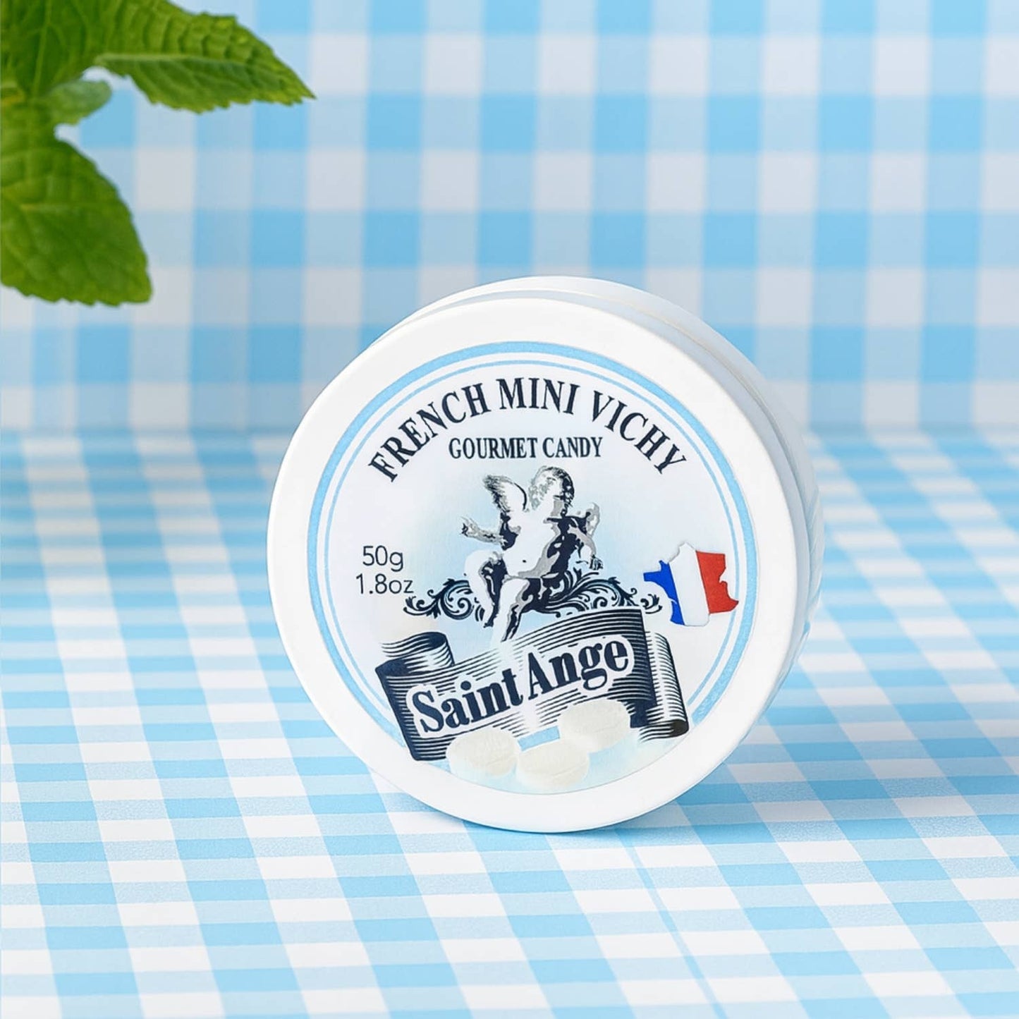 Saint-Ange Vichy Pastiller 50g - Traditionelle Franske pastiller Bonbon-France