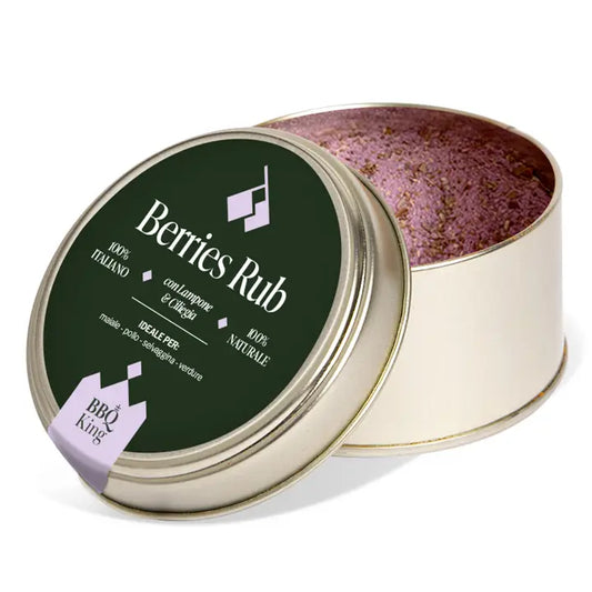 BBQ King Berries Rub – Kirsebær & Hindbær BBQ King
