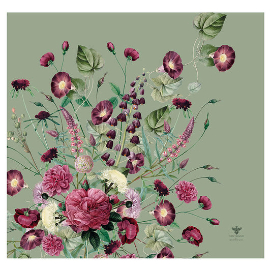 Økologisk pudebetræk - Blossom Garden JL 60x63 cm