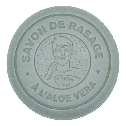 Barbersæbe med æselmælk og aloe vera | Bell'Ânesse en Provence Faste sæber Savons.nl - Savon de marseille distributeur