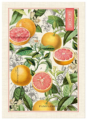 Viskestykke Pink Grapefruit Michel Design Works