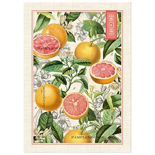 Viskestykke Pink Grapefruit Michel Design Works