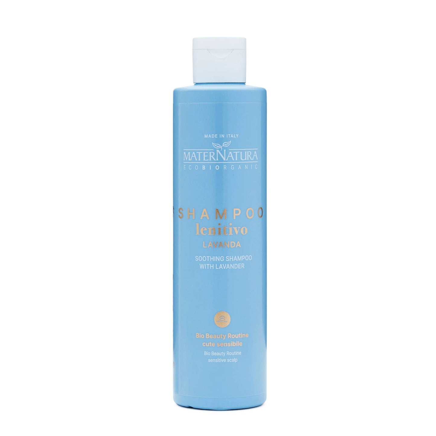 Beroligende Shampoo 250ml – Parfumefri til Følsom Hovedbund MaterNatura